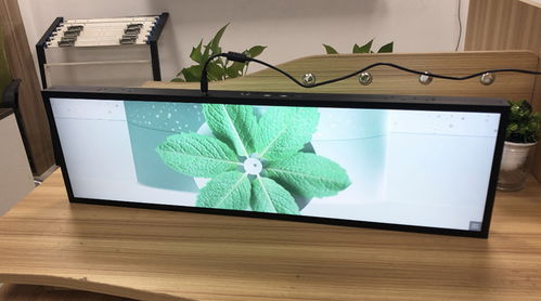 宽博全新推出36.5寸双面条形屏 重塑视觉广告新边界